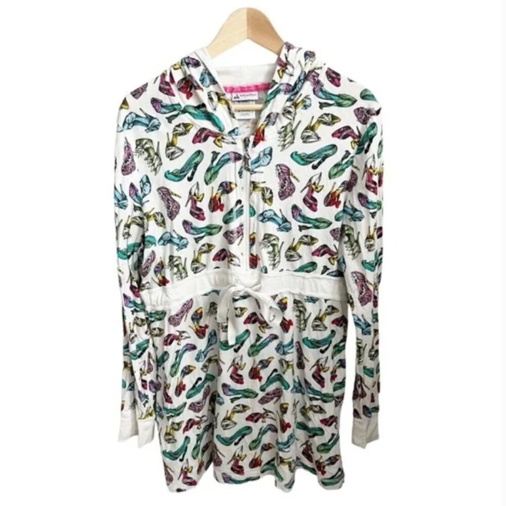 Disney Parks Princess Shoe Hooded Sweatshirt Size Large